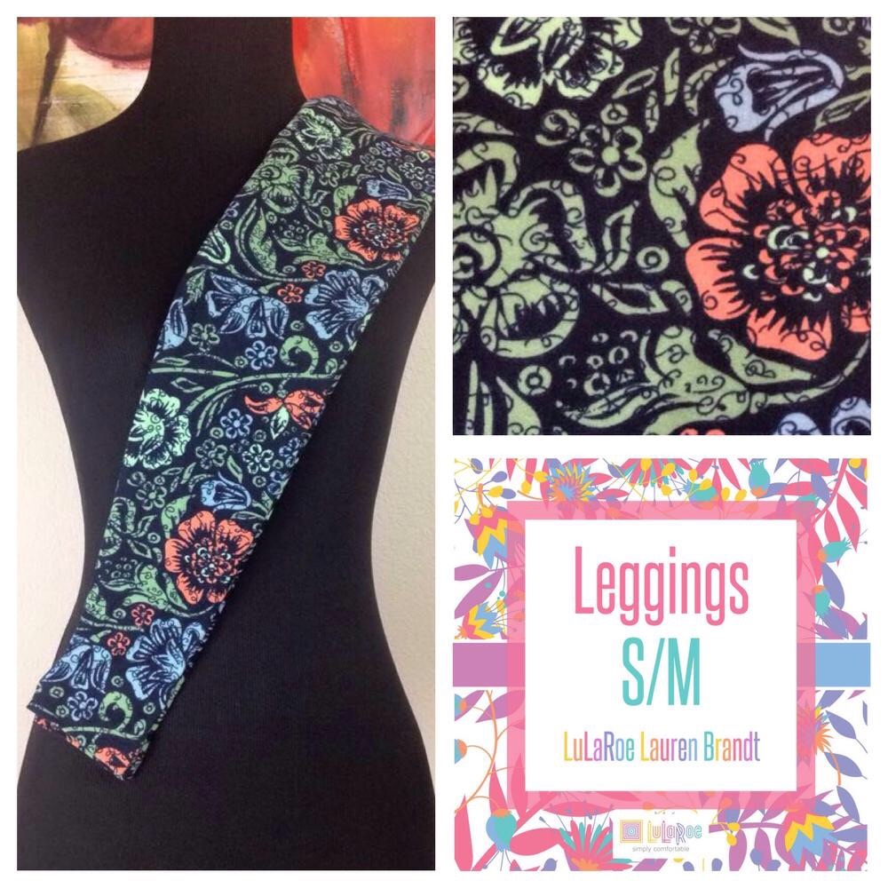 NWT! LuLaRoe Leggings, Kids S/M! Floral!